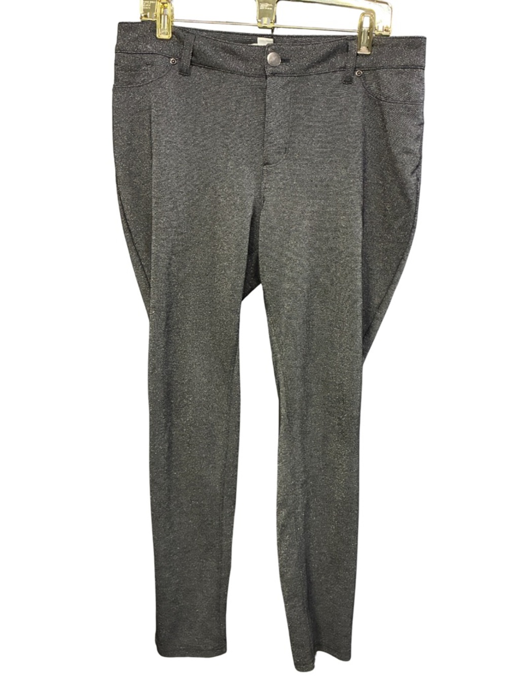 Cato Men's Charcoal Stretch Slim Pants